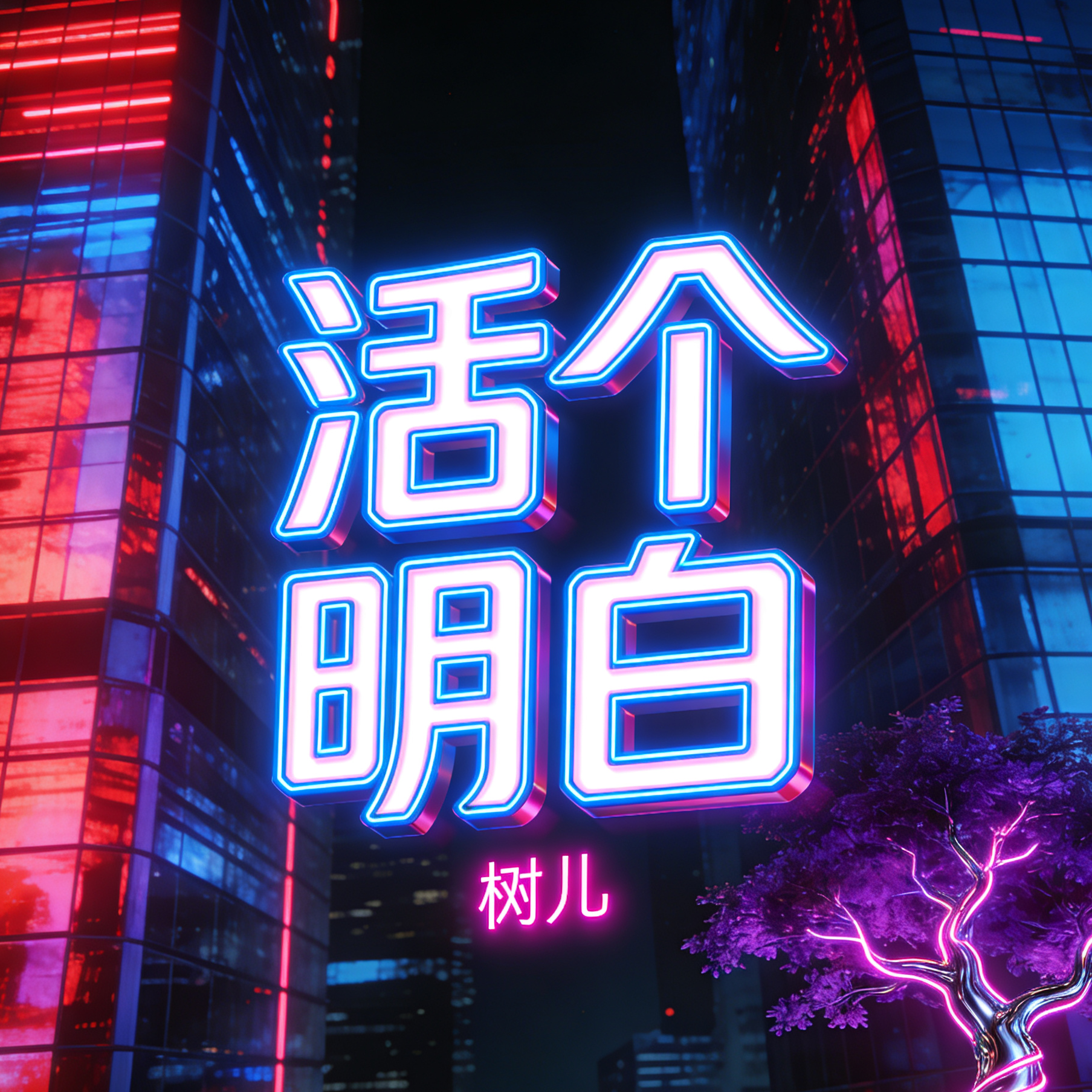 活个明白(摇滚呐喊版) - 树儿封面