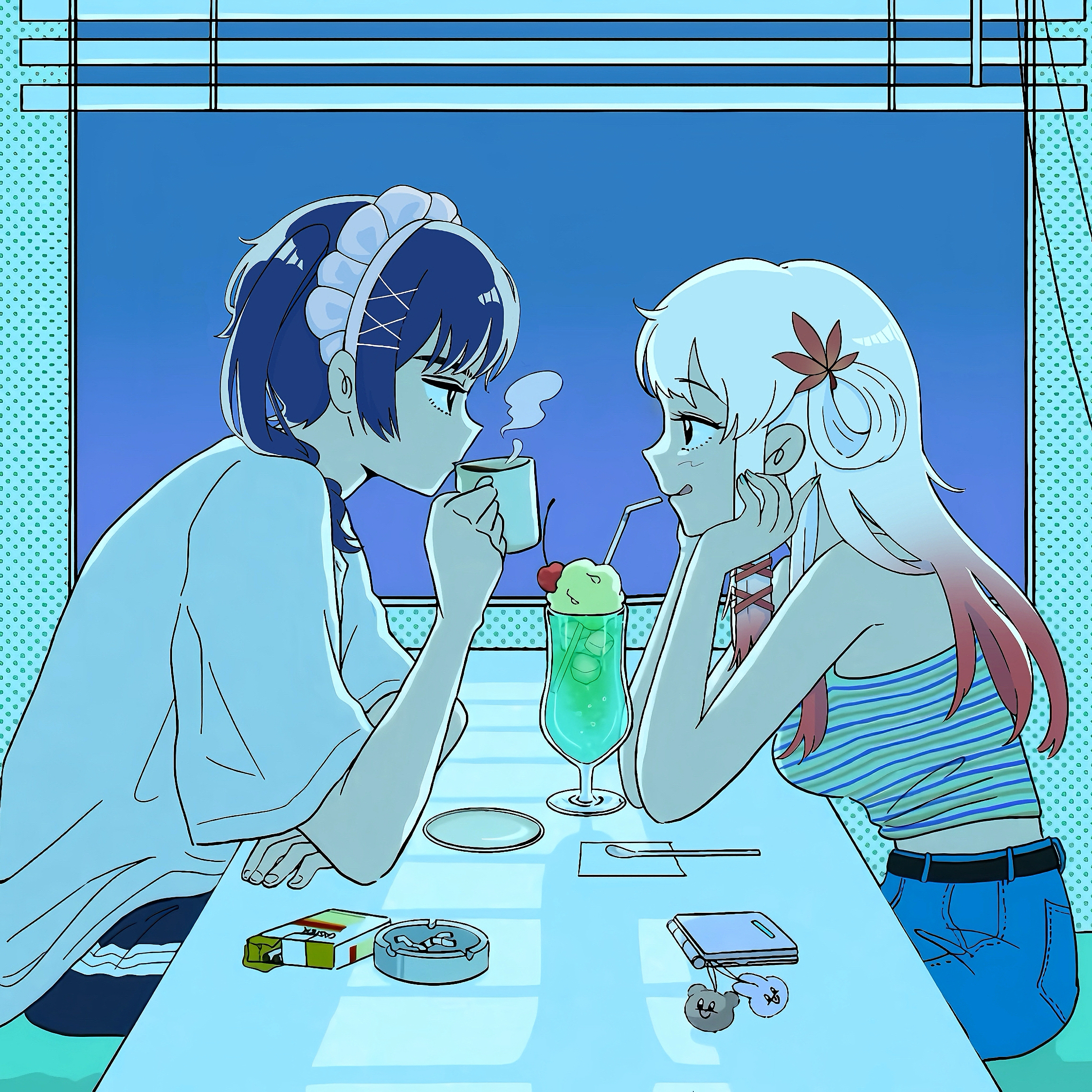 クリームソーダとシャンデリア