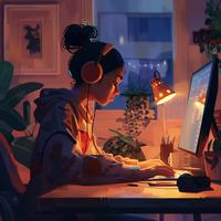 Lofi Focus Frequencies: Study Beats