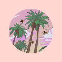 Bees and Palm Trees