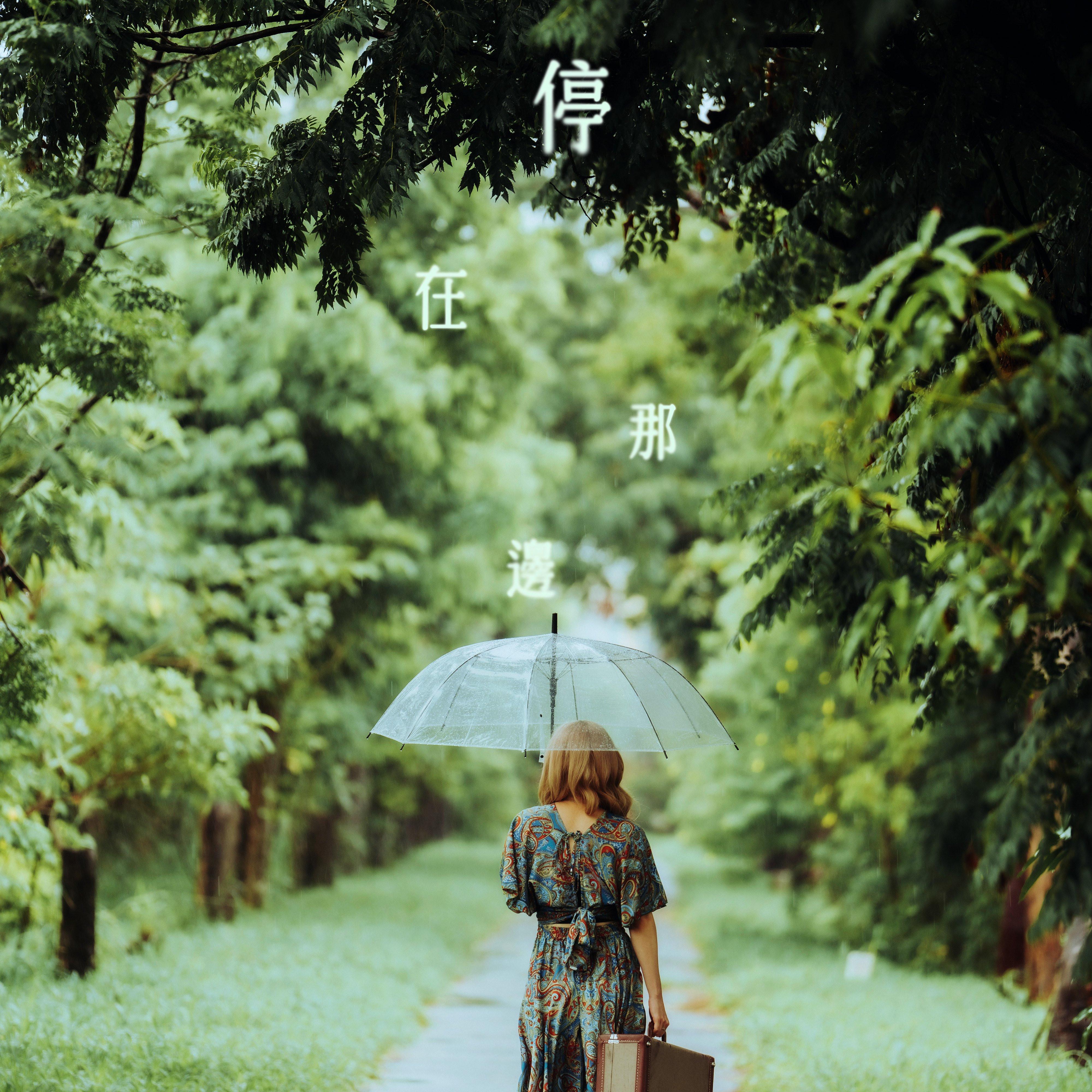 停在那边