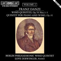 DANZI:  Wind Quintets, Vol. 2