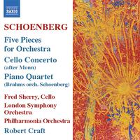 SCHOENBERG, A.: 5 Orchestral Pieces / BRAHMS, J.: Piano Quartet No. 1 (orch. Schoenberg) (Craft) (Schoenberg, Vol. 5)