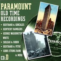 Paramount Old Time Recordings, CD D