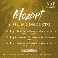 MOZART: VIOLIN CONCERTO No.3, No.4, No.7