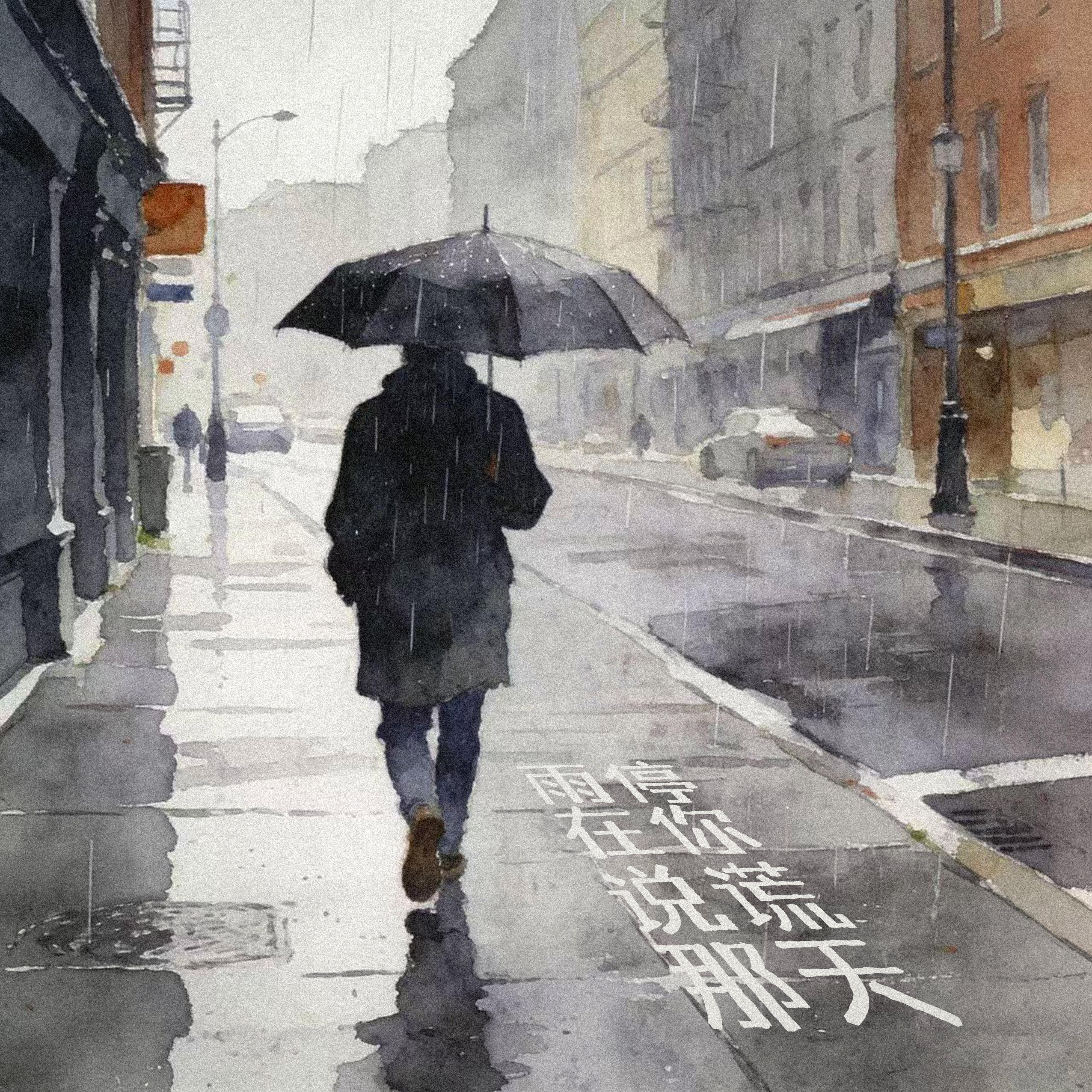 雨停在你说谎那天封面