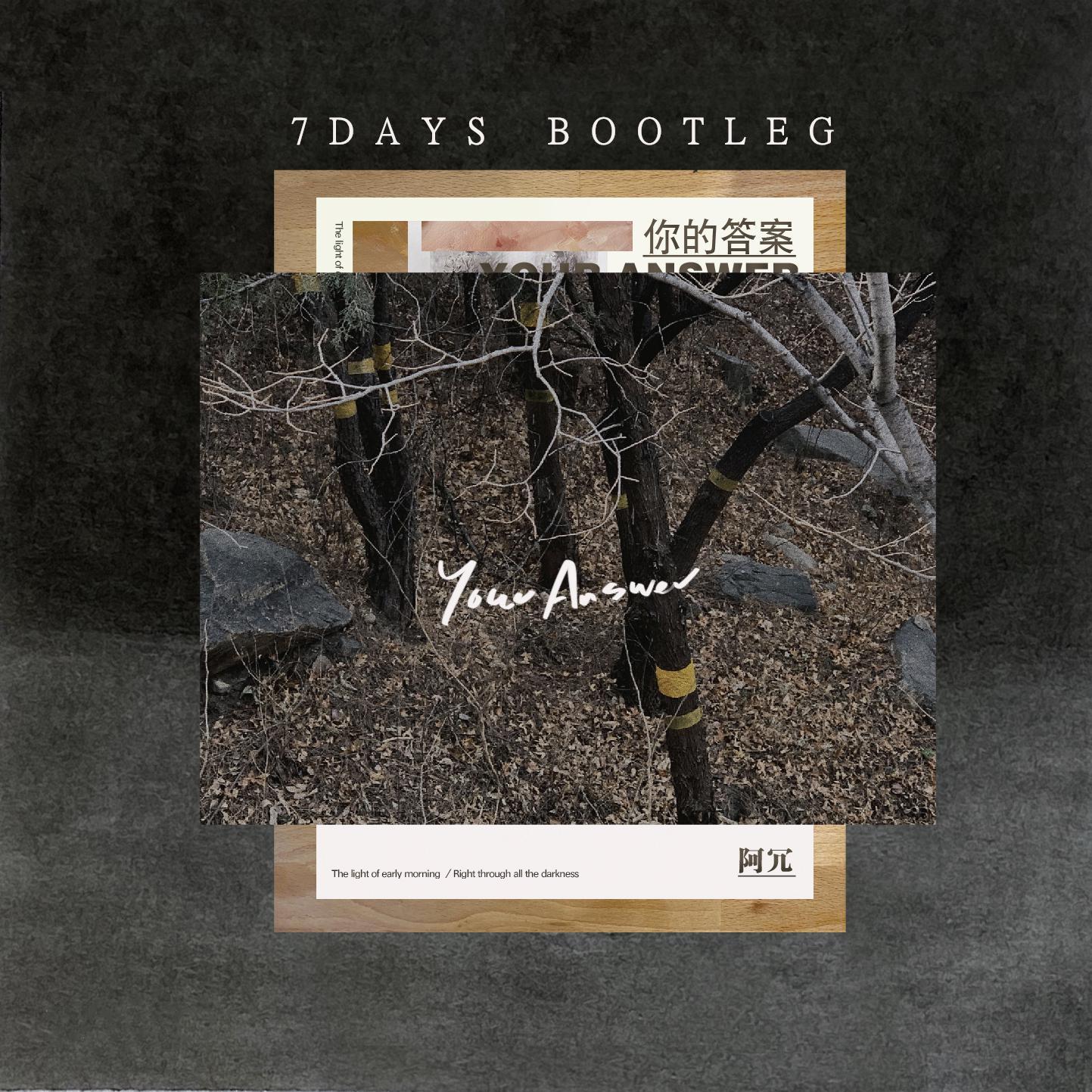 阿冗-你的答案(7Days Bootelg 电音版)（7Days remix）封面