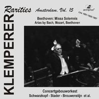 BEETHOVEN, L. van: Missa Solemnis / BACH, J.S.: Wedding Cantata (Klemperer Rarities: Amsterdam, Vol. 15) (1951-1957)