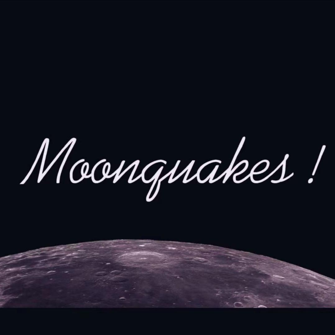月震moonquakes!