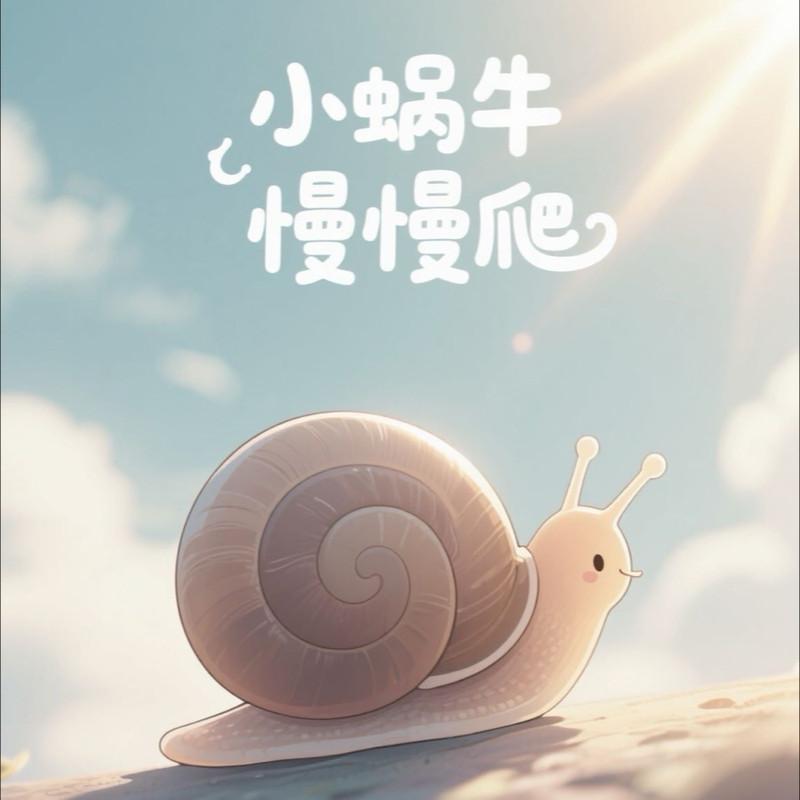 小蜗牛慢慢爬封面