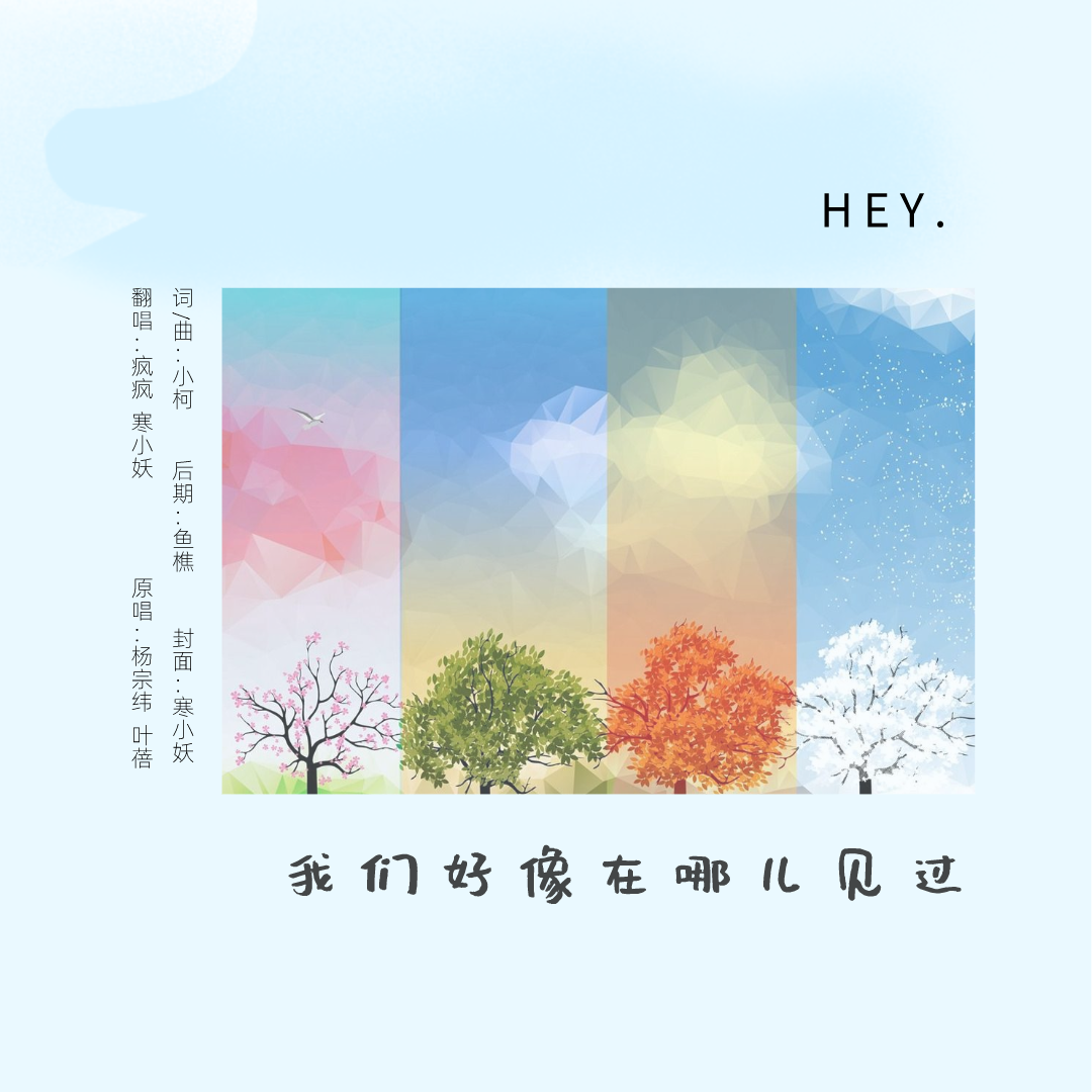 我们好像在哪见过封面