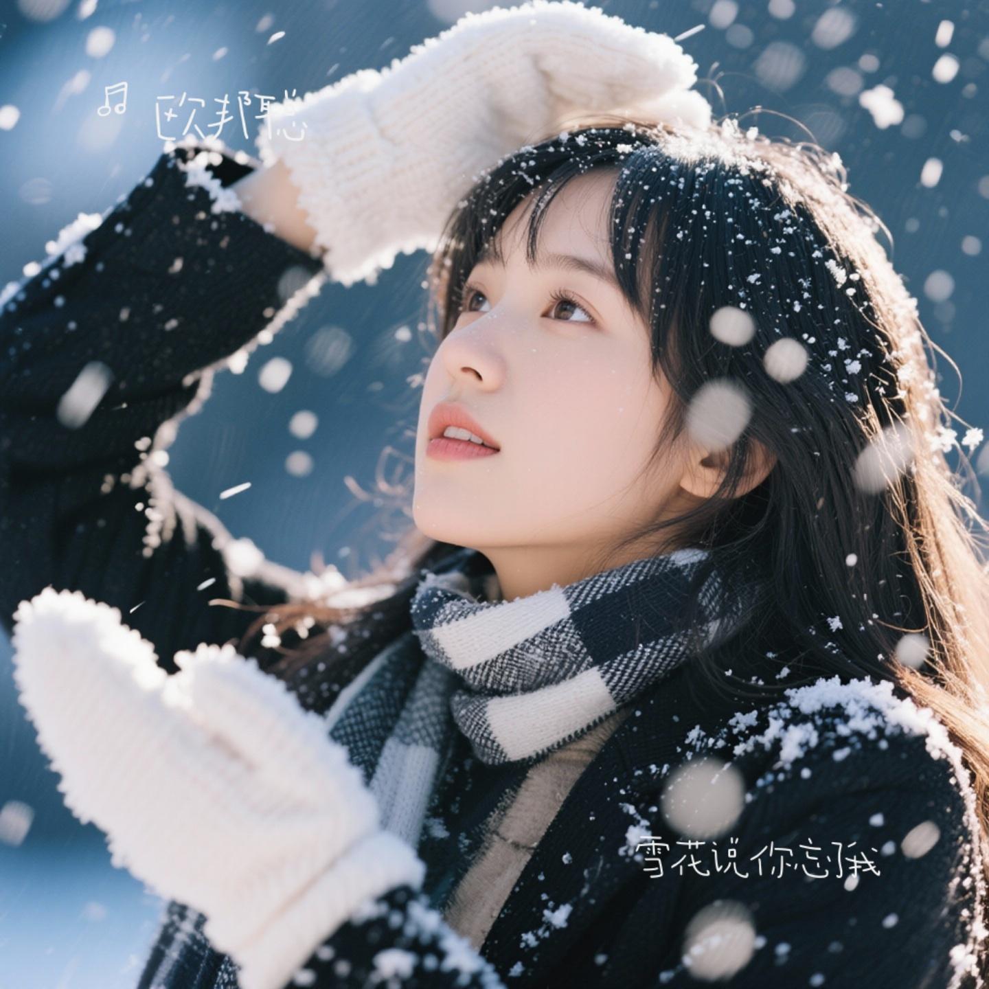 雪花说你忘了我封面