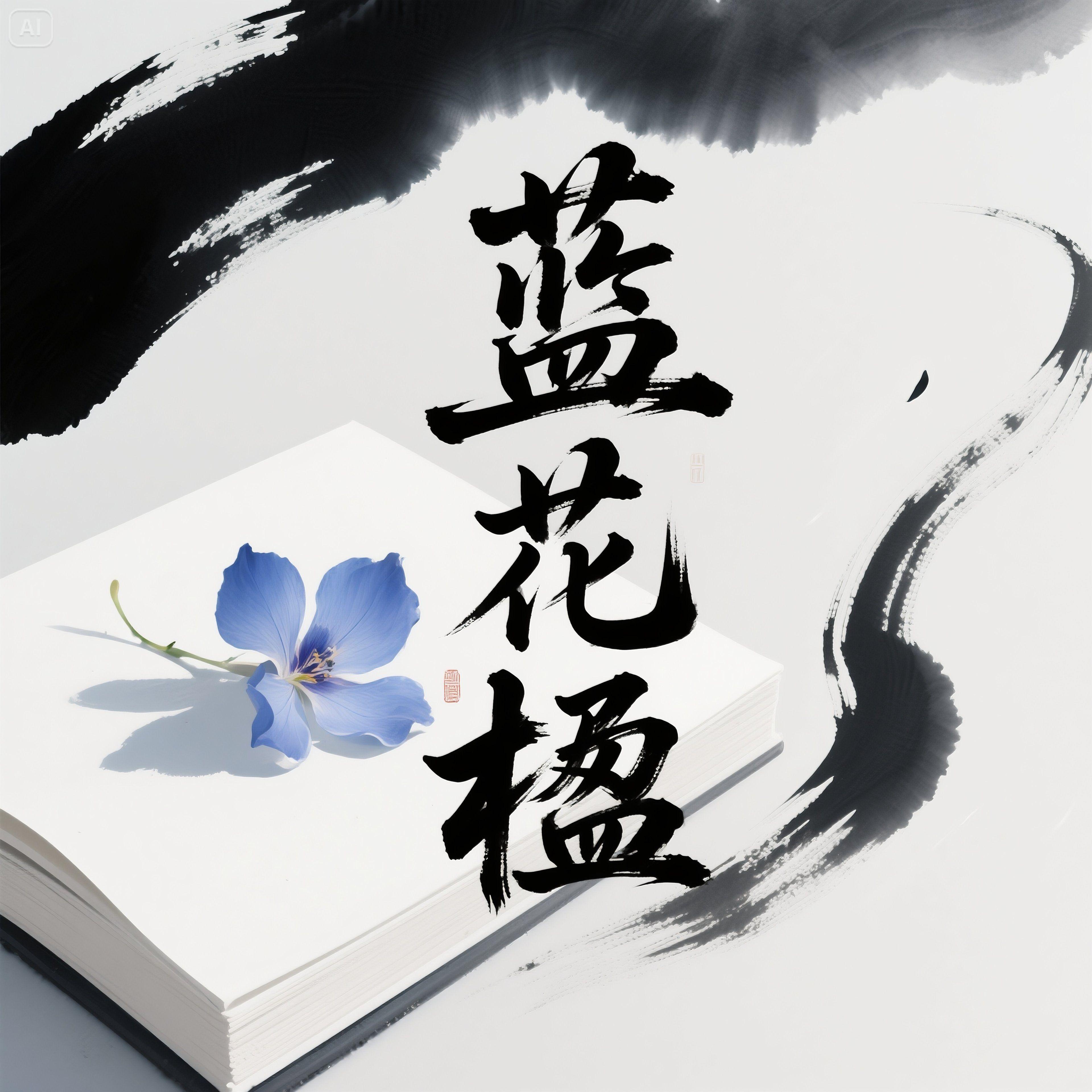 蓝花楹封面