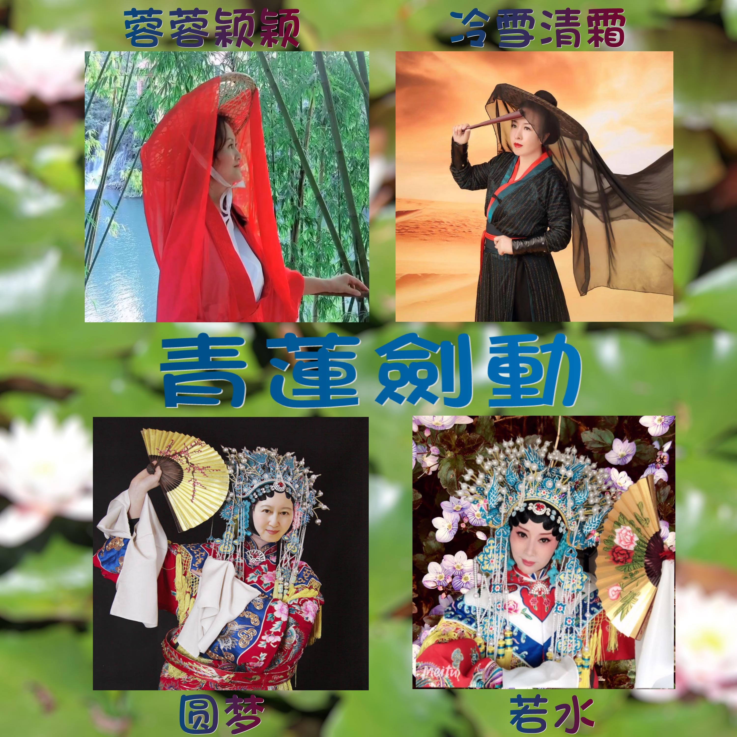 青莲剑动 (带戏腔念白伴奏)封面