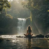 Música Para El Respiro Sereno Eco Suave De La Relajación