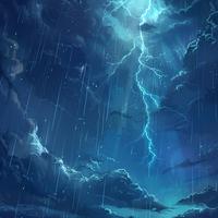 Soothing Binaural Rain and Thunder: Nature's Symphony