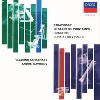 Stravinsky: Le Sacre du printemps; Concerto for 2 Pianos; Sonata for 2 Pianos; Scherzo à la russe (Andrei Gavrilov — Complete Recordings on Deutsche Grammophon, Vol. 9)