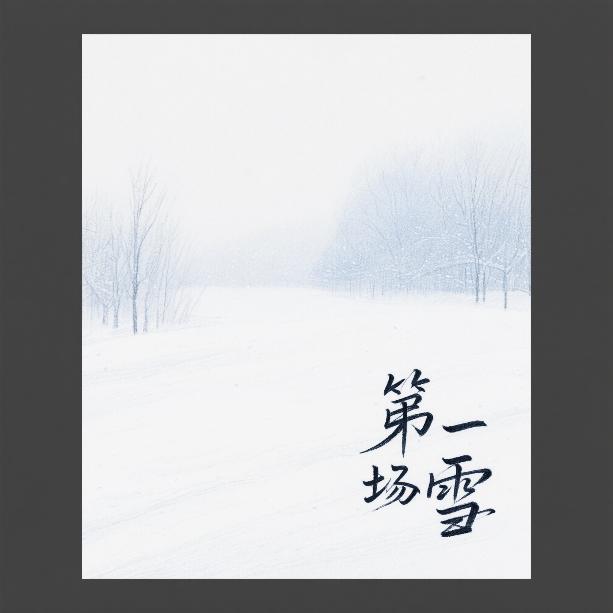 第一场雪封面
