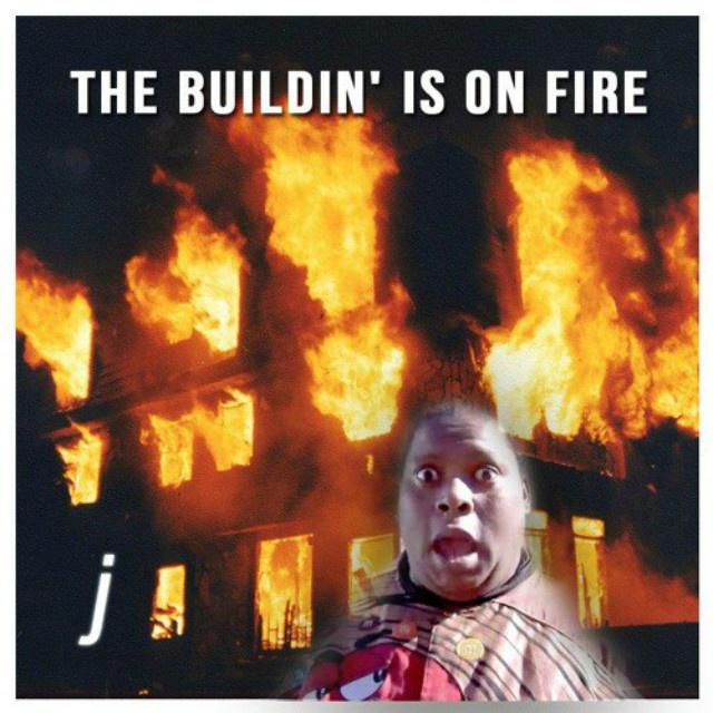 thebuildingisonfire
