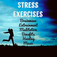 Stress Exercises - Brainwave Entrainment Meditation Benefits Healing Music with Nature New Age Background