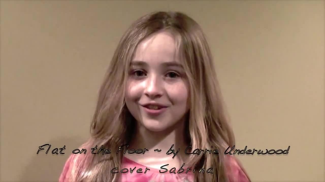 Sabrina Carpenter Flat On The Floor Cover Carrie Underwood