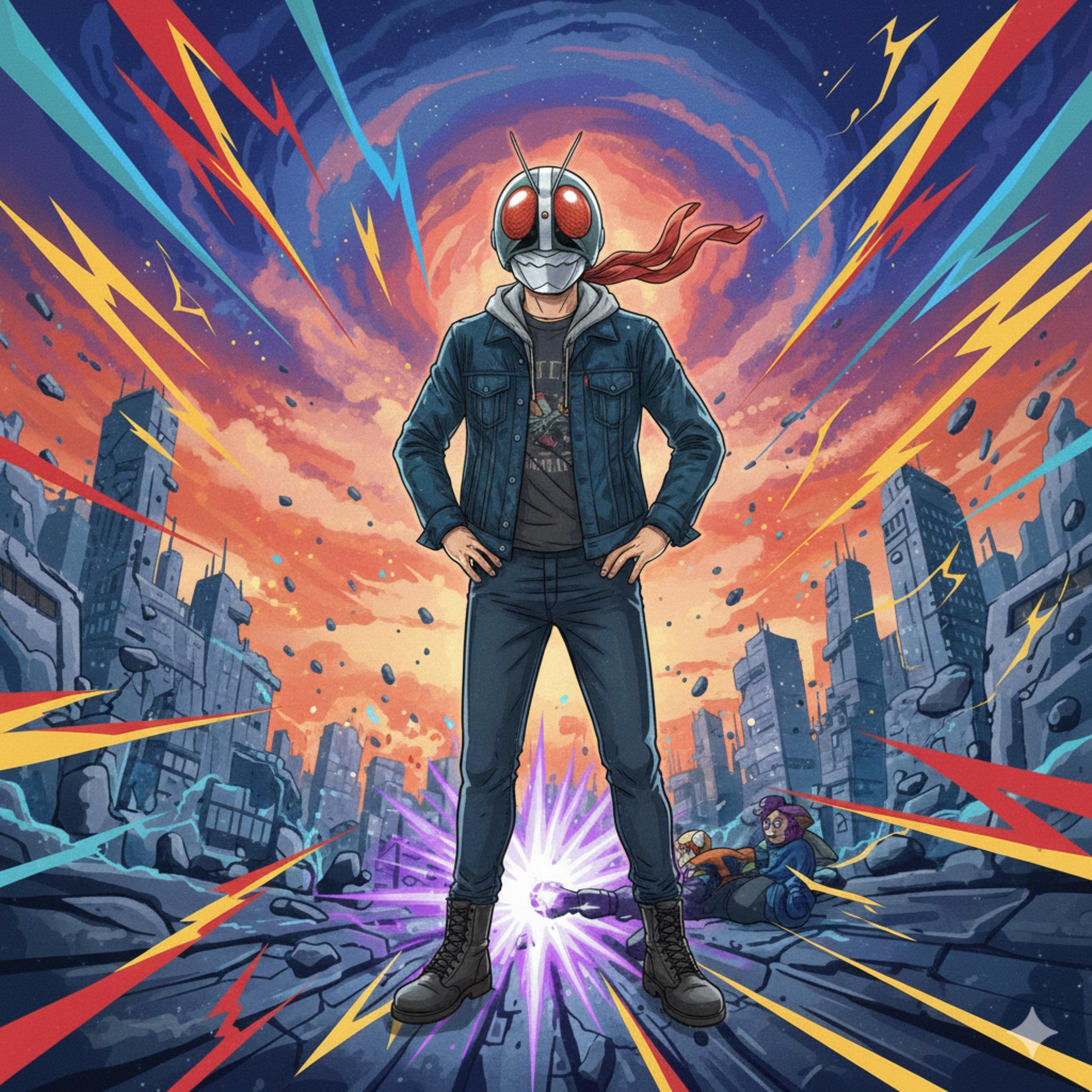 Lets Go Rider (From Tojima Wants To Be A Kamen Rider) (Metal Cover)