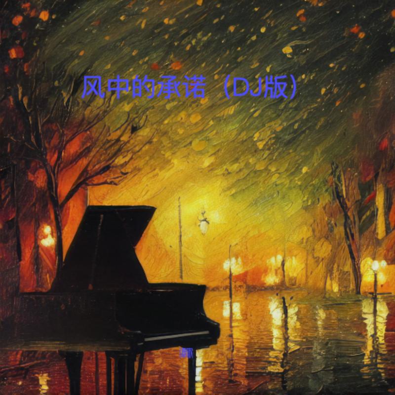 风中的承诺 (DJ版) - 谭歌封面