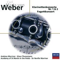 Carl Maria von Weber: Klarinettenkonzerte Nr. 1 & 2, Fagottkonzert