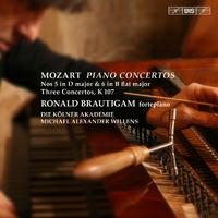 MOZART, W.A.: Piano Concertos Nos. 5 and 6 / Keyboard Concertos, K. 107/1-3 (Brautigam, Kölner Akademie, Willens)