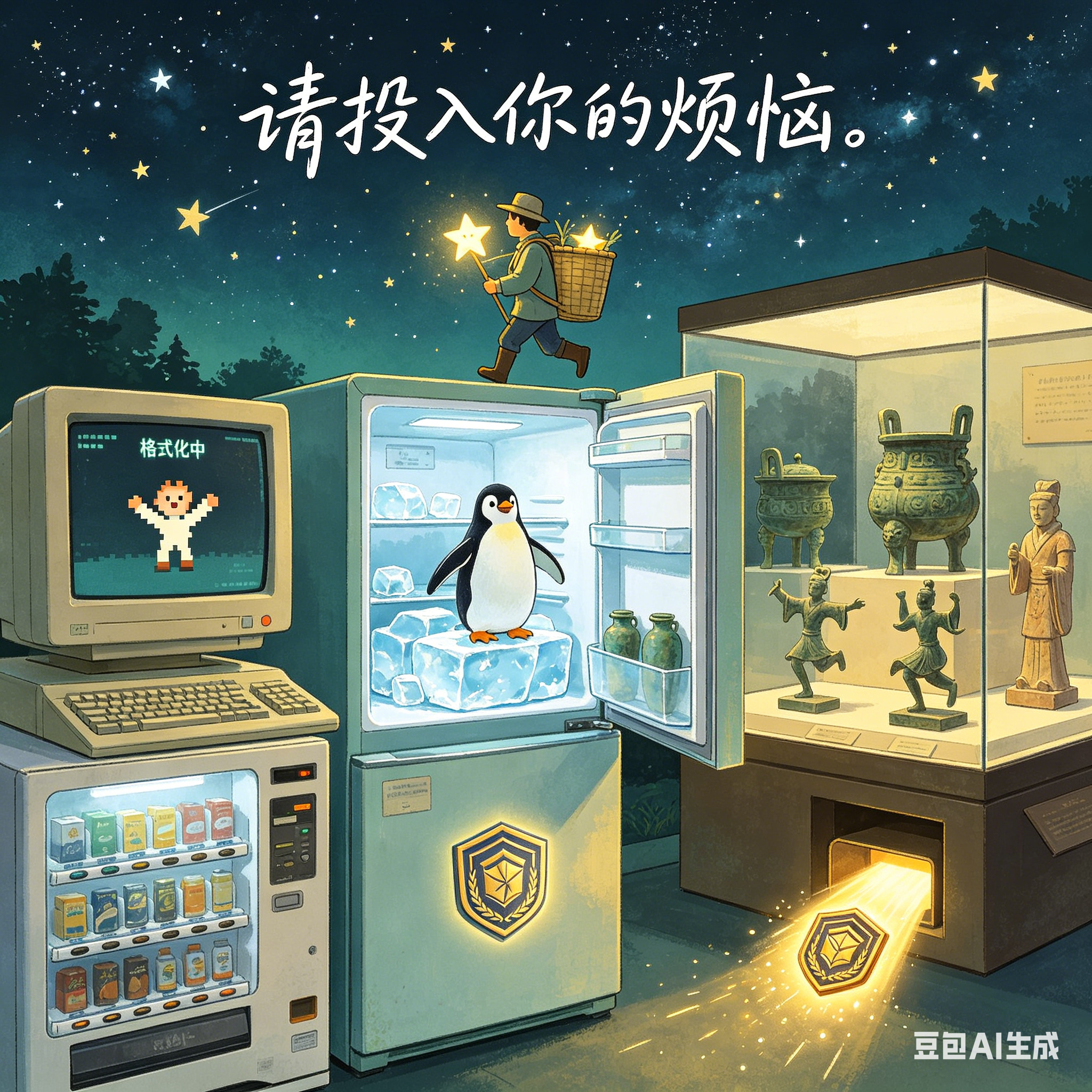 冰箱里的夏天封面