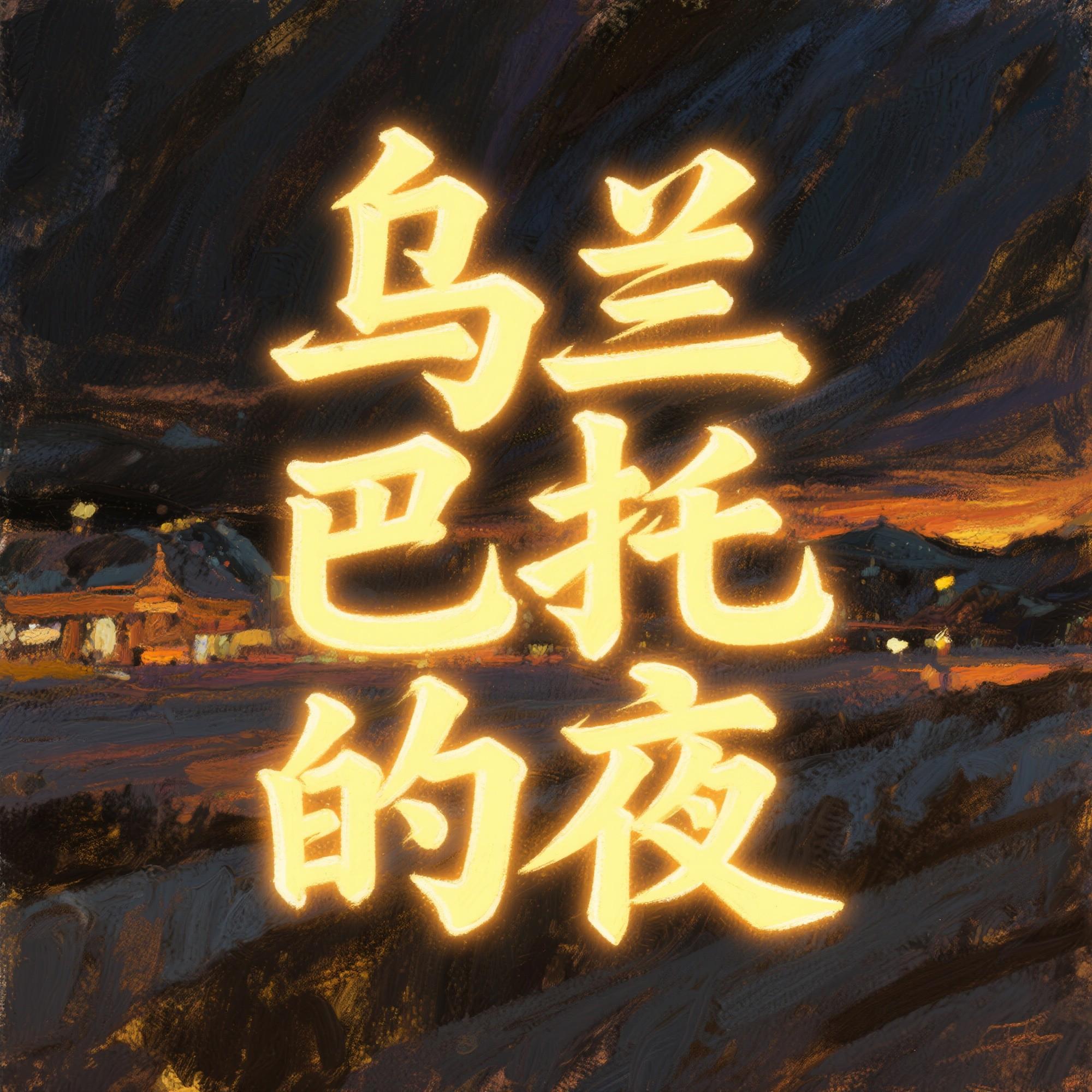 乌兰巴托的夜（抒情女声版）封面