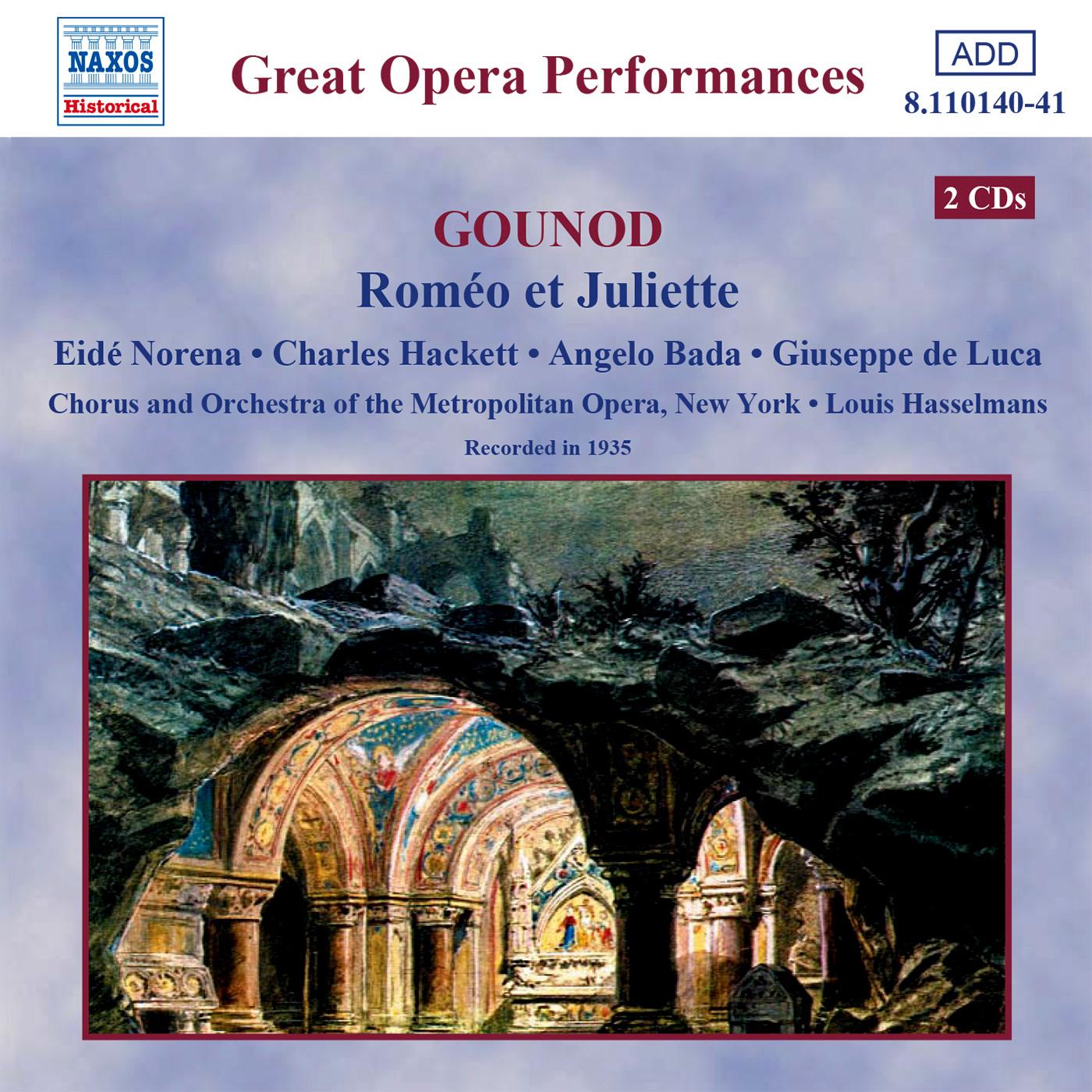 Roméo et Juliette:Act IV: Scene 1: Quatuor: Juliette! - Ah! le ciel soit loue!