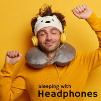 Sleeping with Headphones (Soothing Rain for Sleep, Ambient Space, Restful Music)