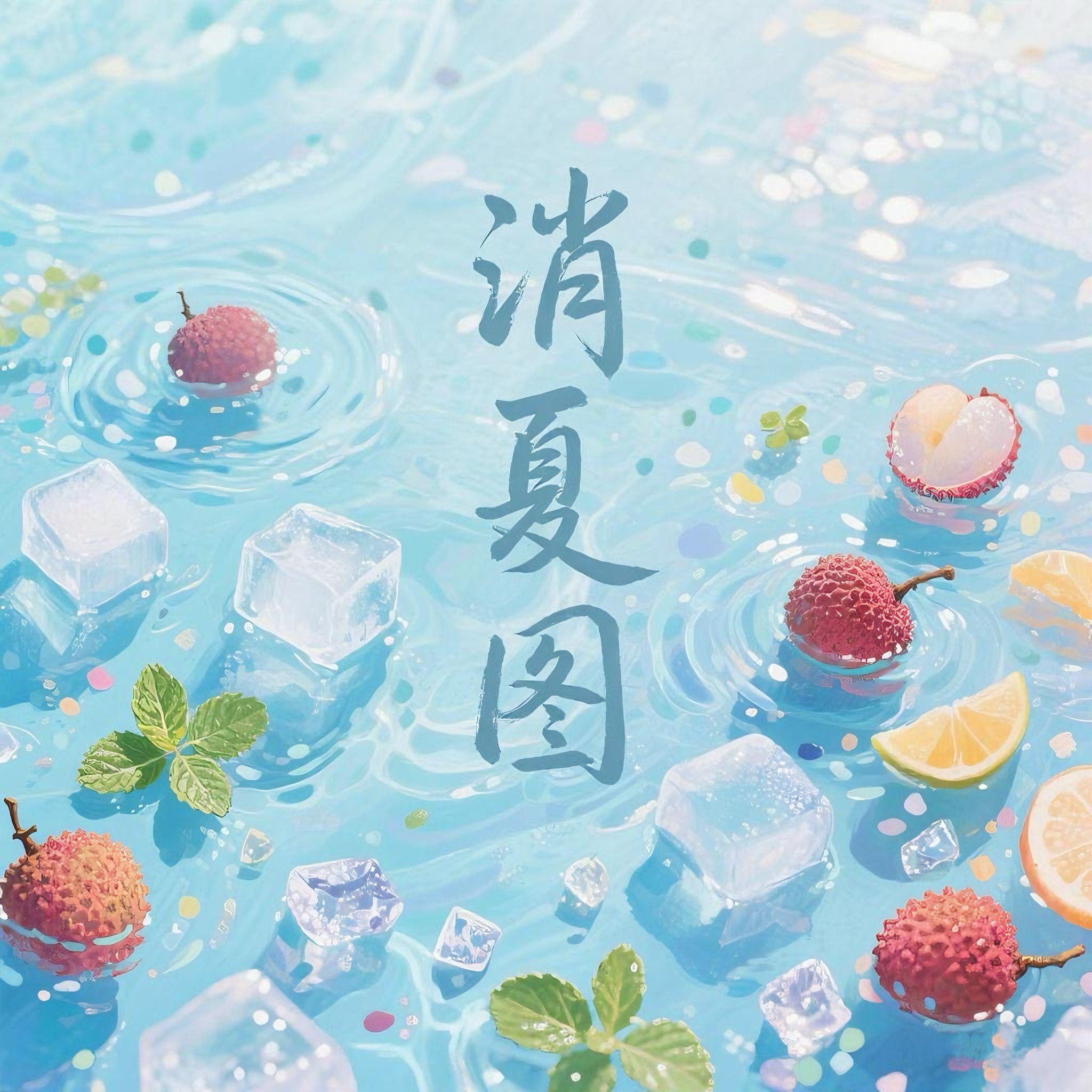 消夏图封面