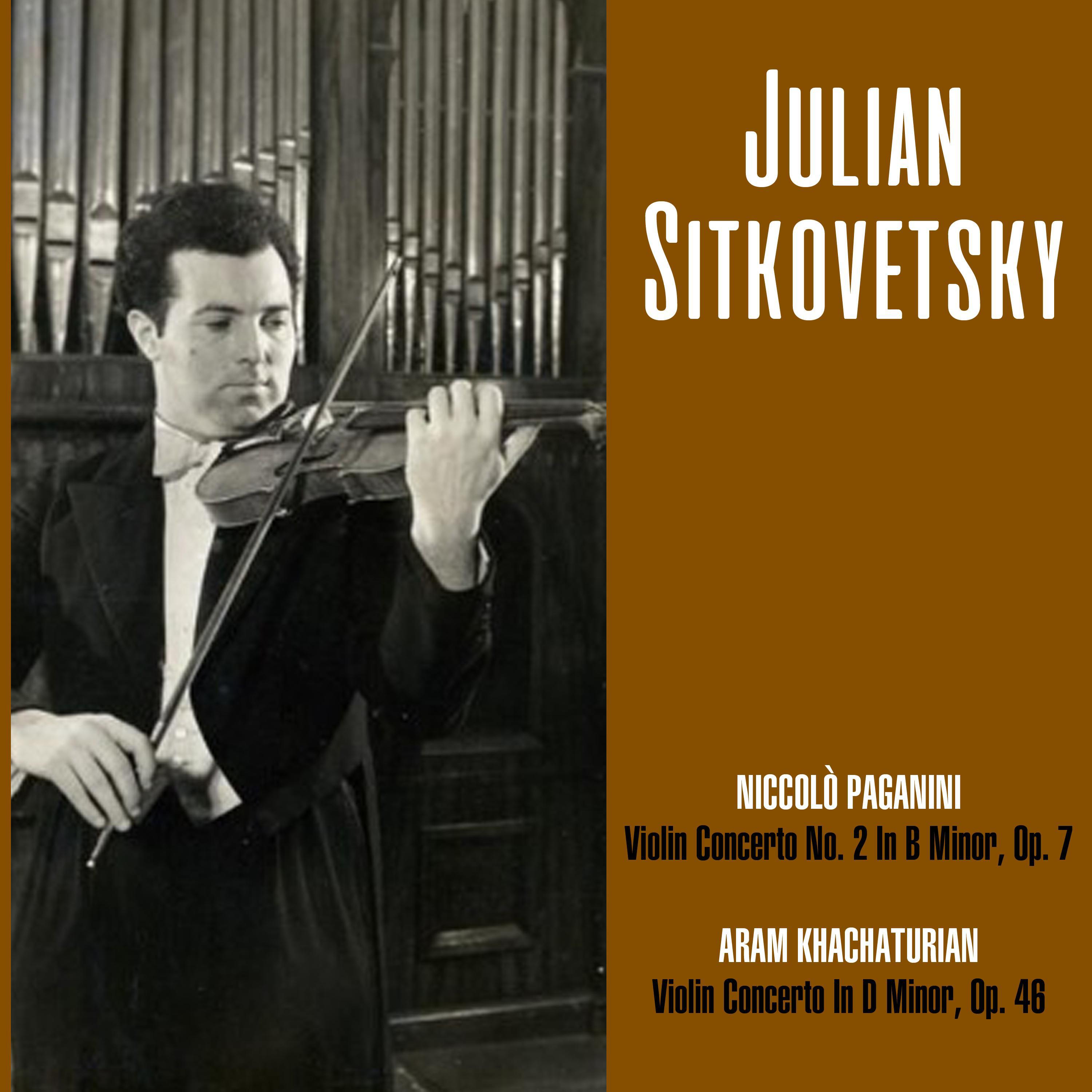 violin concerto in d minor, op. 46: ii. andante sostenuto