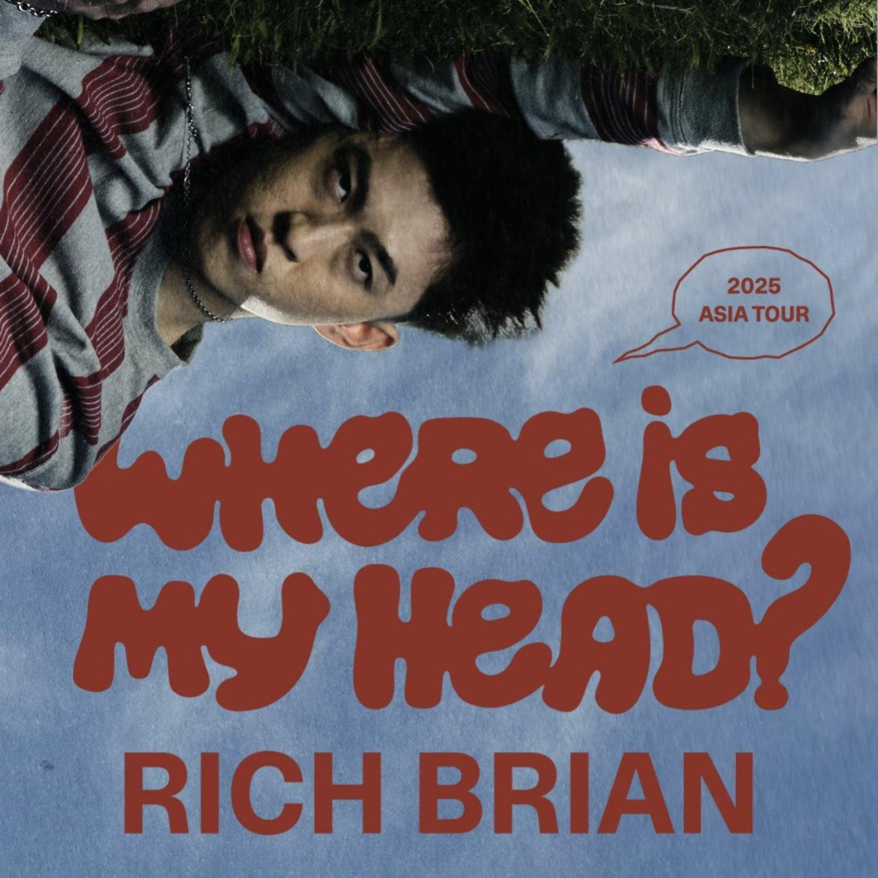 Rich Brian巡演歌单"WHERE IS MY HEAD?"