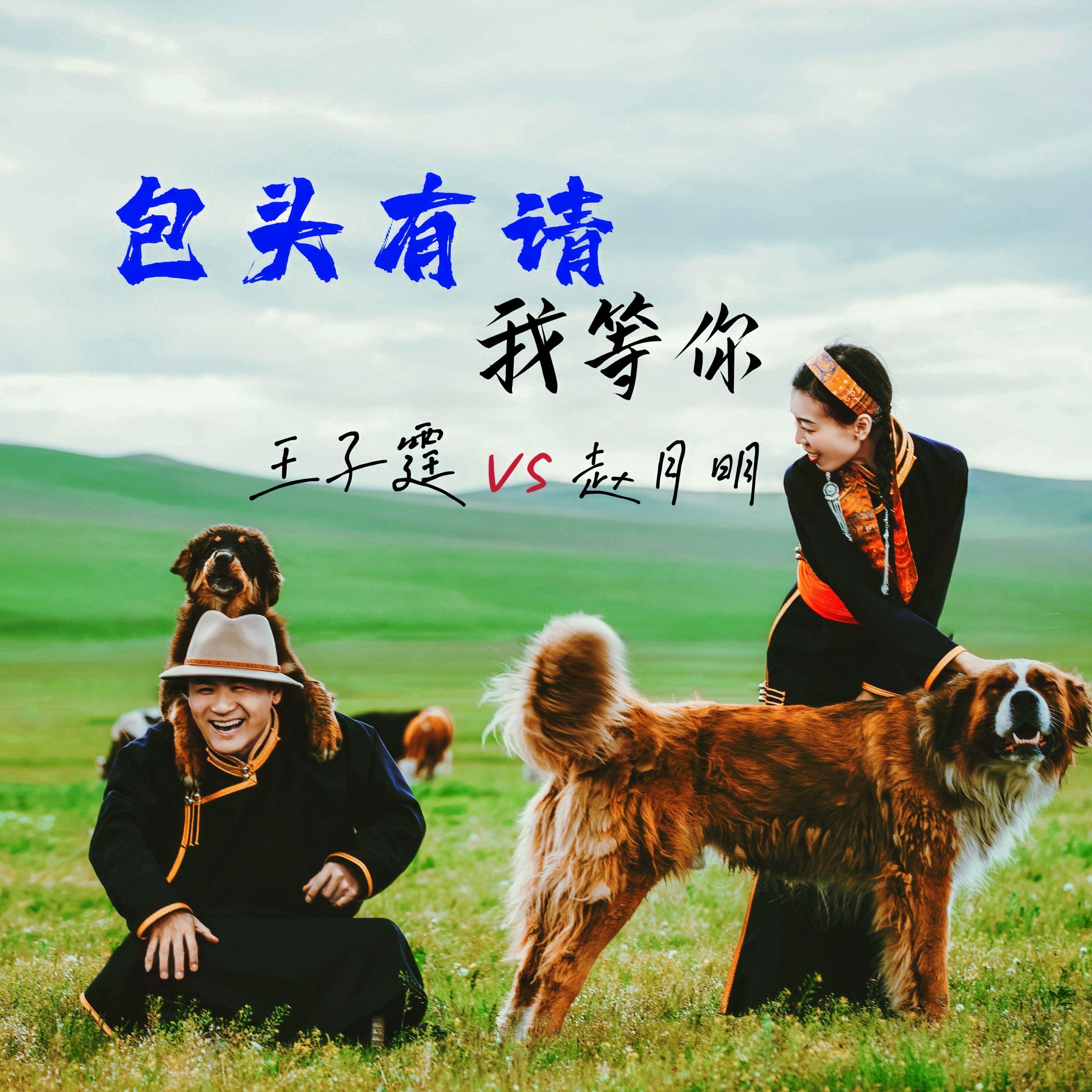《包头有请我等你》-王子霆 赵月明（香港） 对唱版封面
