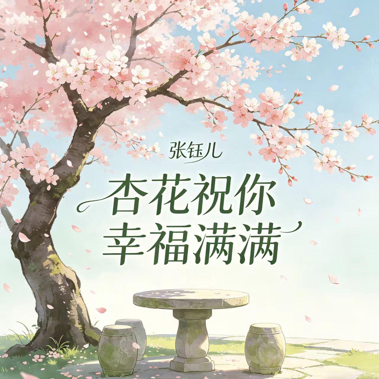 杏花祝你幸福满满封面