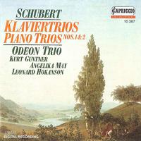 SCHUBERT, F.: Piano Trios Nos. 1 and 2 (Odeon Trio)