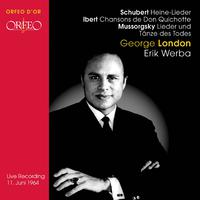 Vocal Recital: London, George - SCHUBERT, F. / IBERT, J. / MUSSORGSKY, M.P. / DUPARC, H.