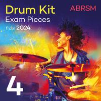 Drum Kit Exam Pieces from 2024, ABRSM Grade 4