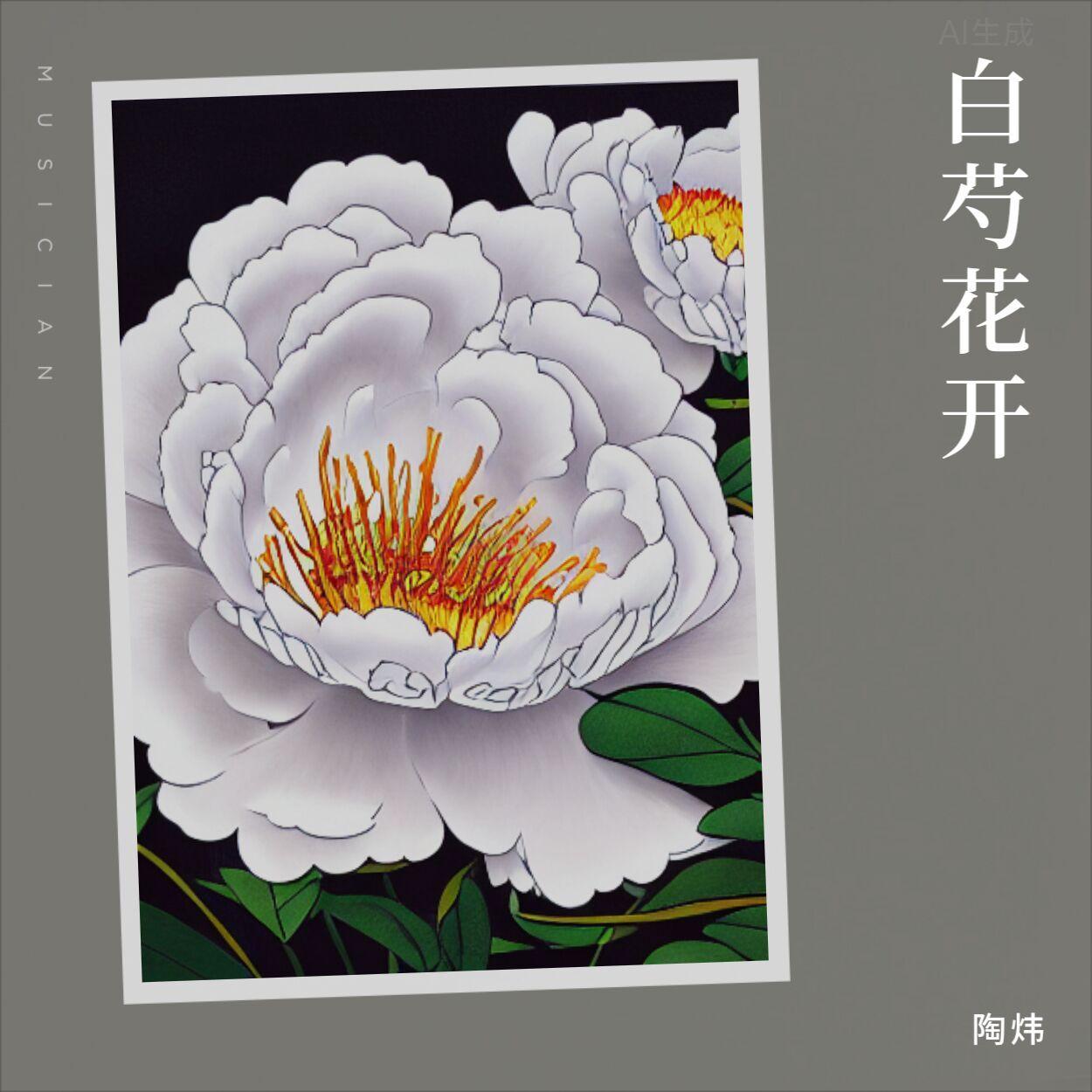 白芍花开 - 陶炜封面