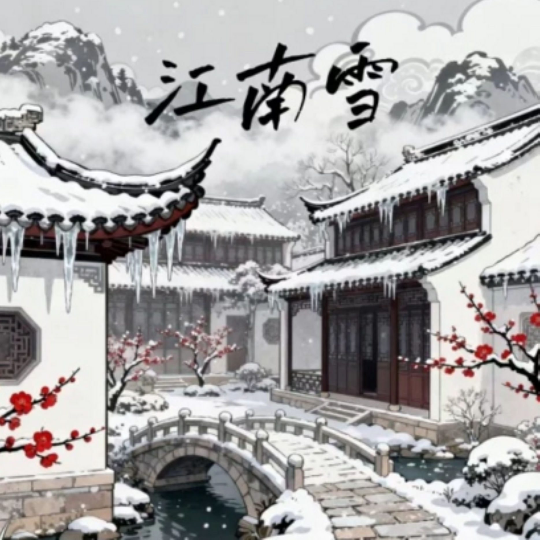 江南雪(天怎放你在那一边)封面