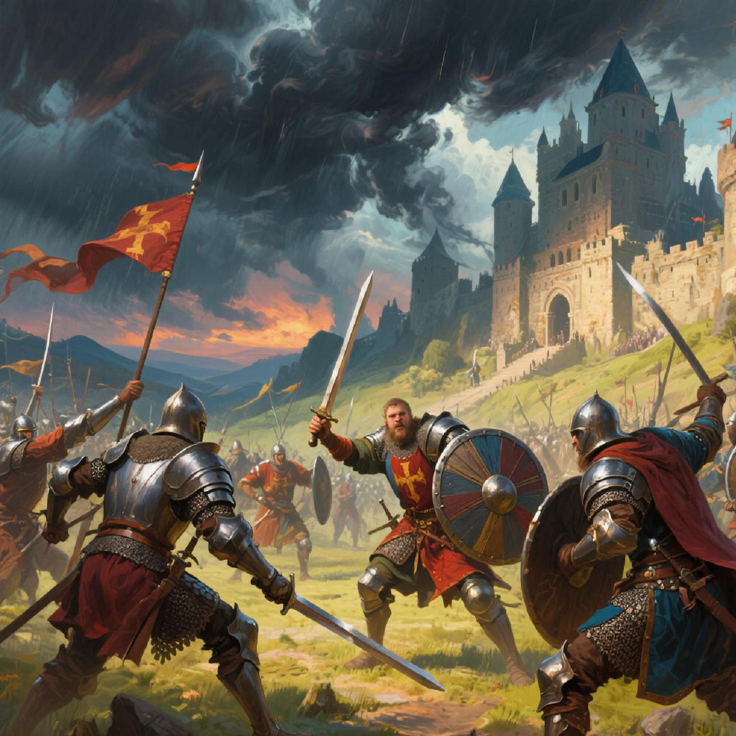 The medieval battle in Rome (Live)