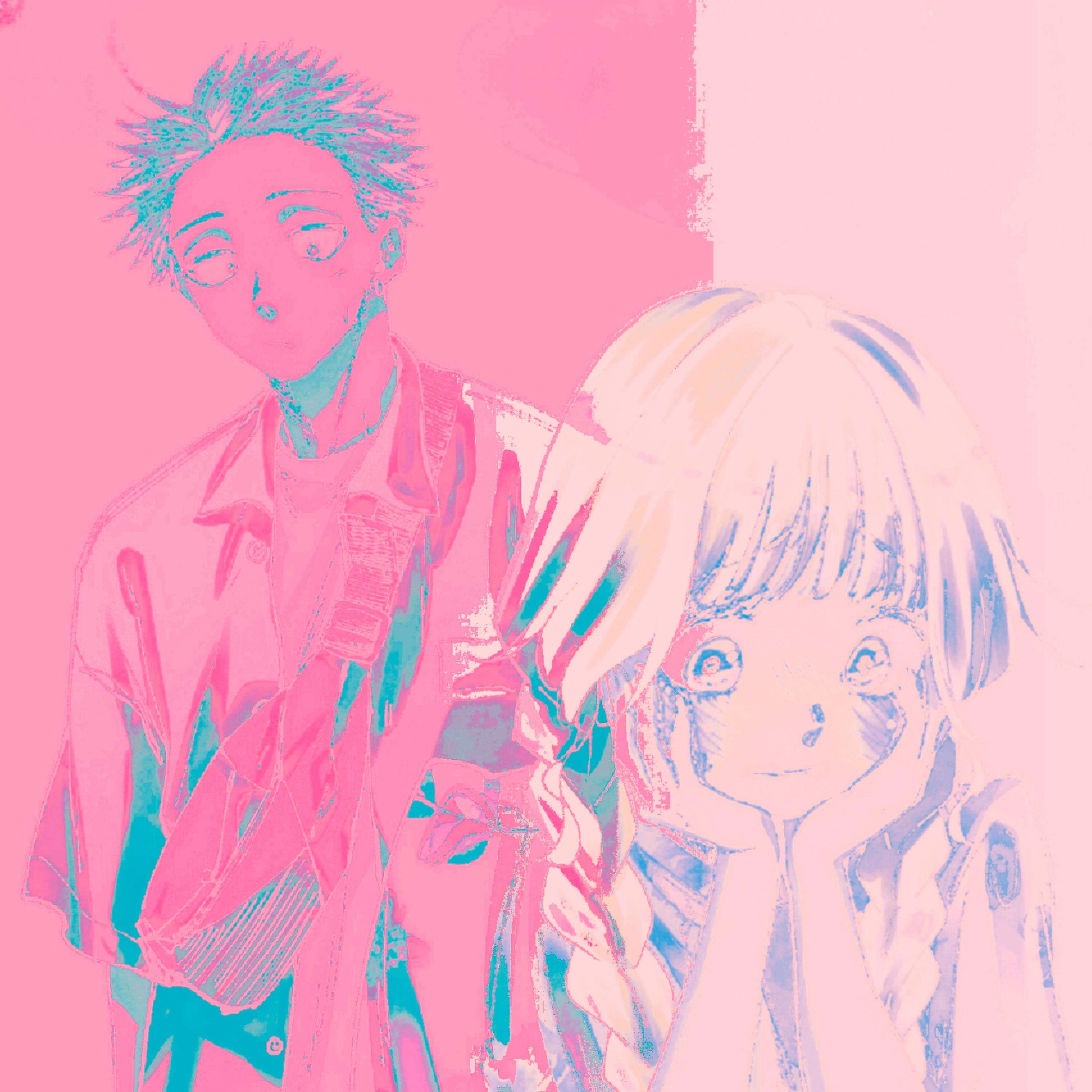 Kaoruko Waguri y Rintaro Tsumugi (Kaoru Hana Wa Rin To Saku Rap)