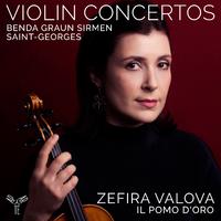 Benda, Graun, Saint-Georges, Sirmen: Violin Concertos