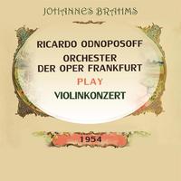 Ricardo Odnoposoff / Orchester der Oper Frankfurt play: Johannes Brahms: Violinkonzert