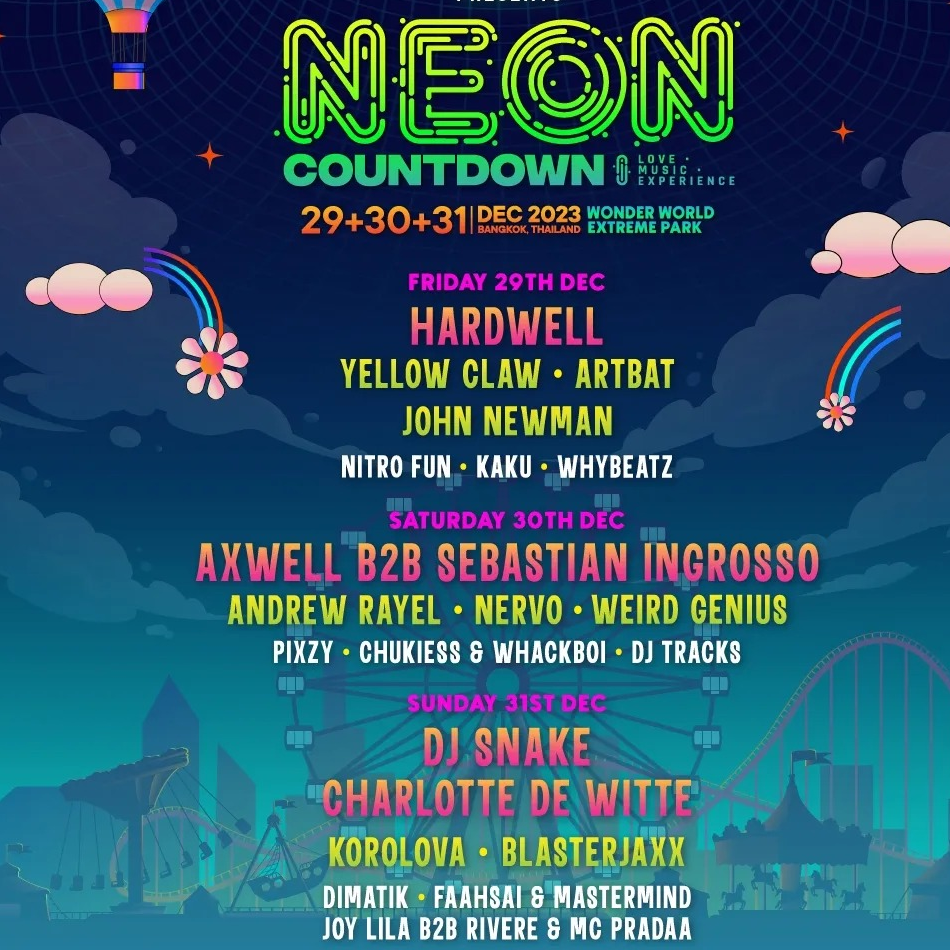 Andrew Rayel @ NEON Countdown 2023丨东野Live - 当下火热电音节DJ现场2023丨东野Live - 电台 ...