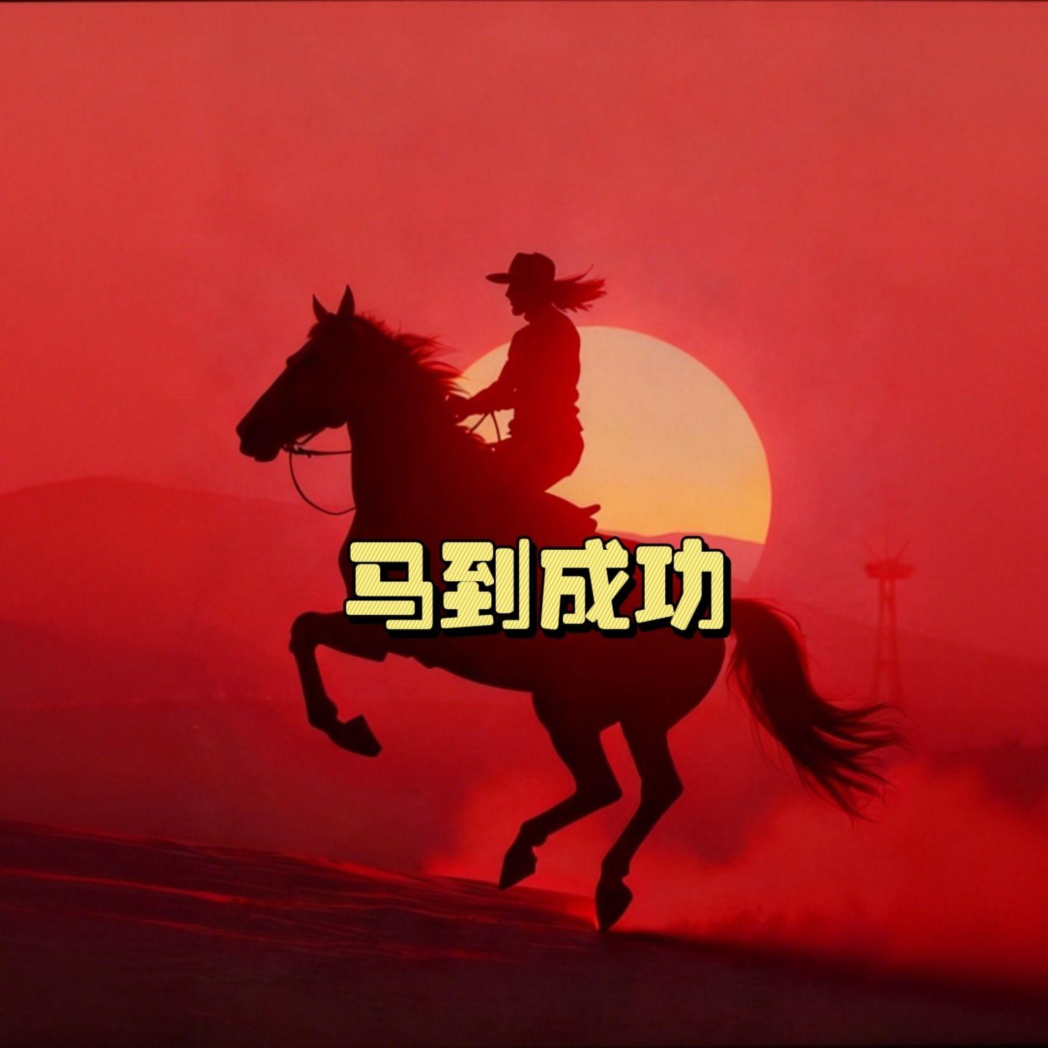 一马当先向前跑封面