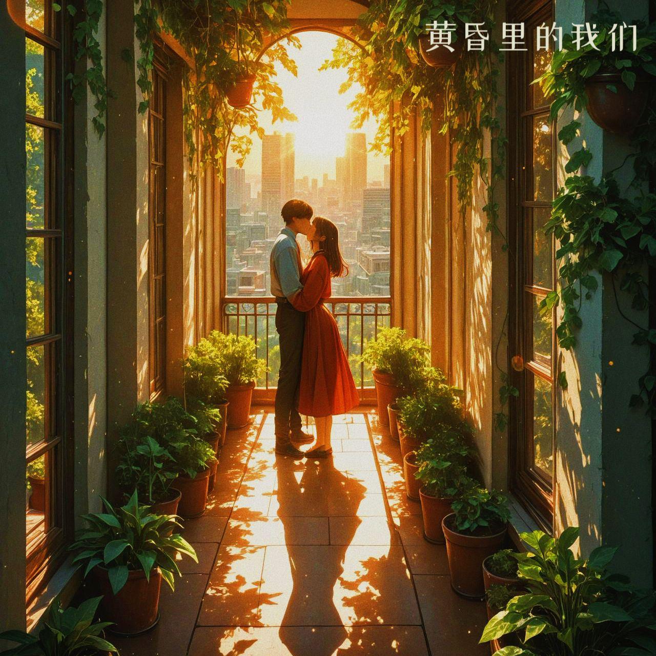 黄昏里的我们封面